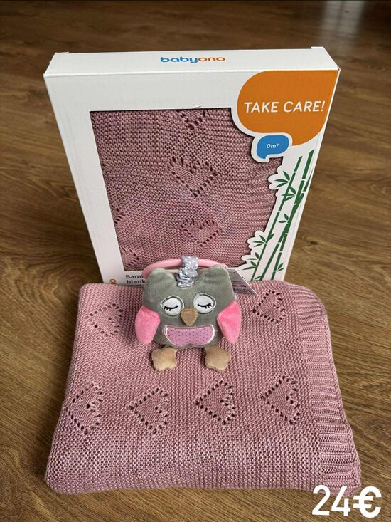 Dāvanu komplekts Bambusa sega un vibrējošā  pūce 