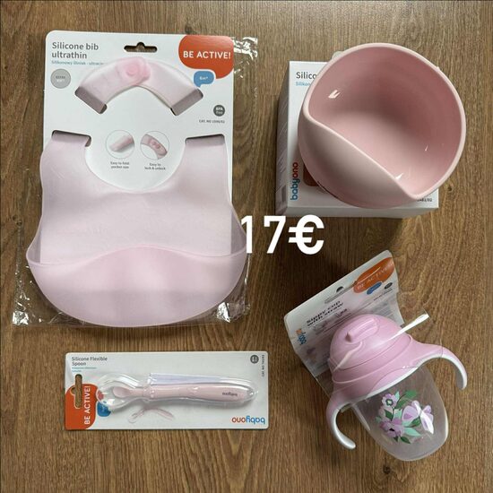 Dāvanu komplekts ,, Mācos ēst,, 