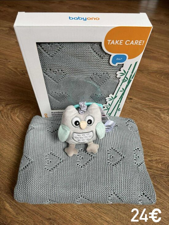 Dāvanu komplekts Bambusa sega un vibrējošā pūce 