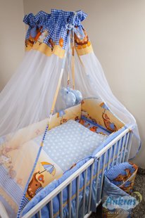 ANKRAS Bērnu gultiņas aizsargapmale 360 cm