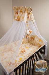 ANKRAS Bērnu gultiņas aizsargapmale 360 cm