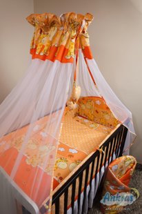 ANKRAS Bērnu gultiņas aizsargapmale 360 cm