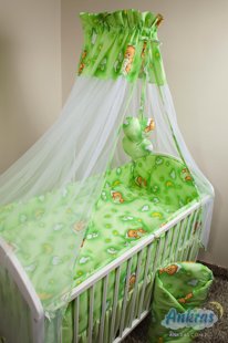 ANKRAS Bērnu gultiņas aizsargapmale 360 cm