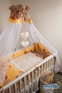 ANKRAS Bērnu gultiņas aizsargapmale 360 cm