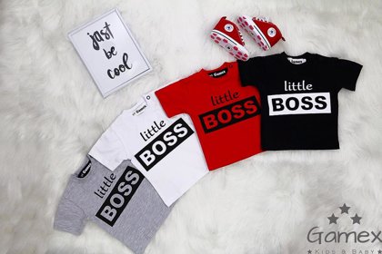Krekls: "Little Boss": 86, 104, 110 izmērs