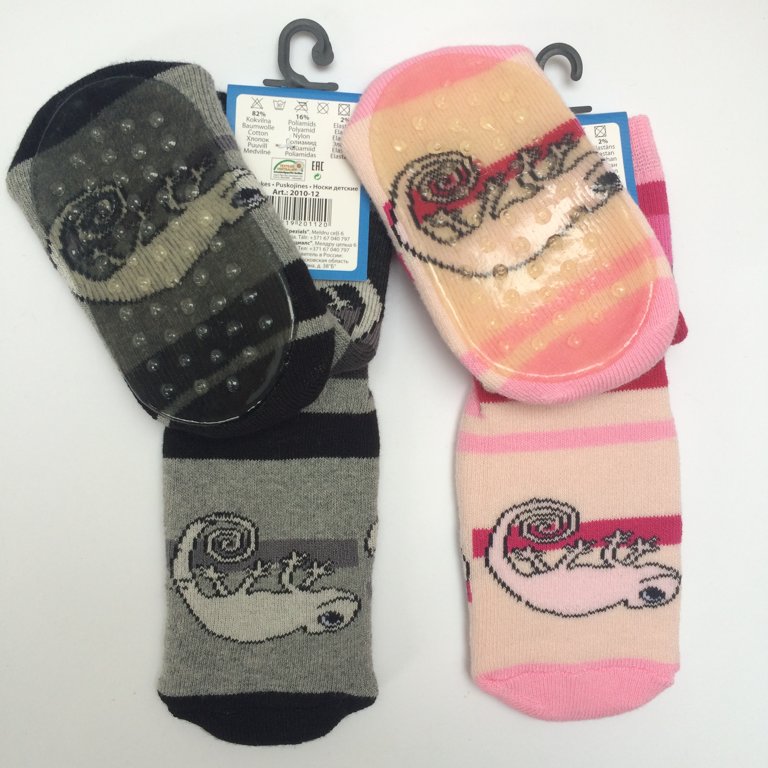 Bērnu zeķītes ar ABS pārklājumu 19-22 izm.