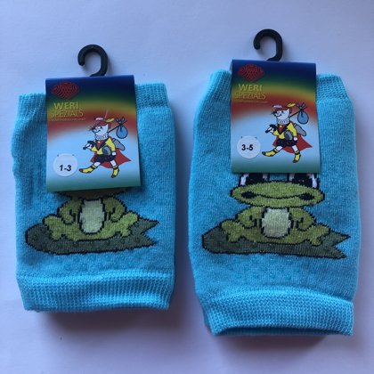 Bērnu kokvilnas ceļu aizsargi ar ABS