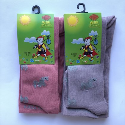 Bērnu zeķubikses ar dizainu 80-86 izm. (2 krāsas)