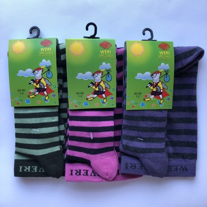 Bērnu zeķubikses ar dizainu 80-86 izm. (3 krāsas)