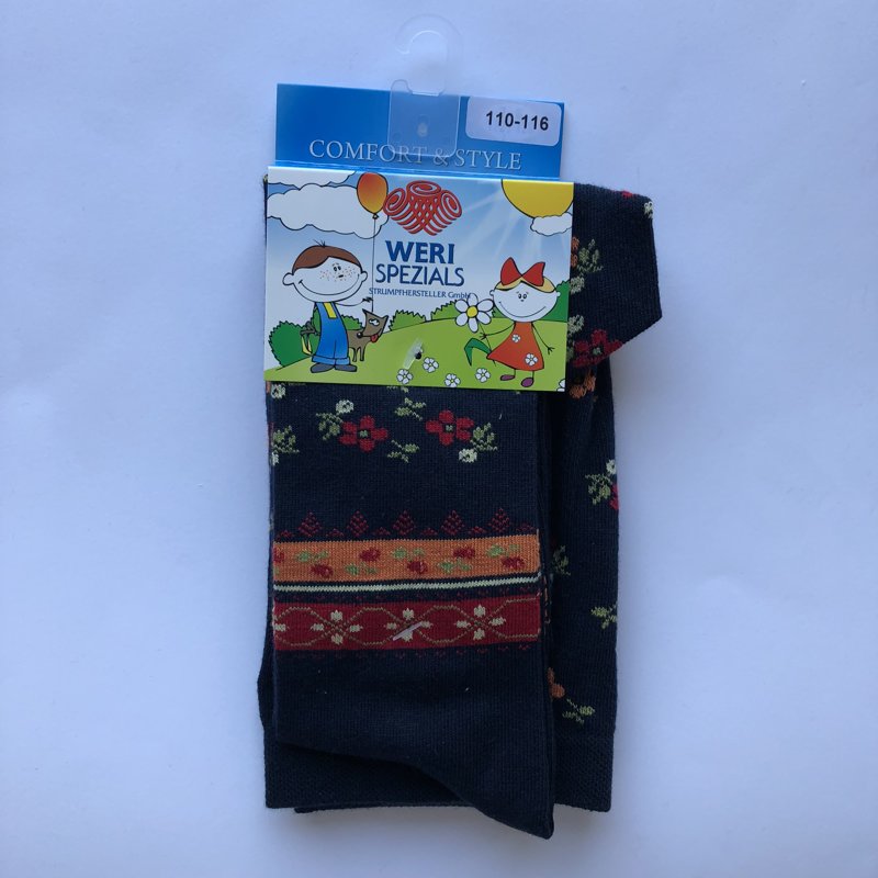 Bērnu zeķubikses ar dizainu 110-116 izm.