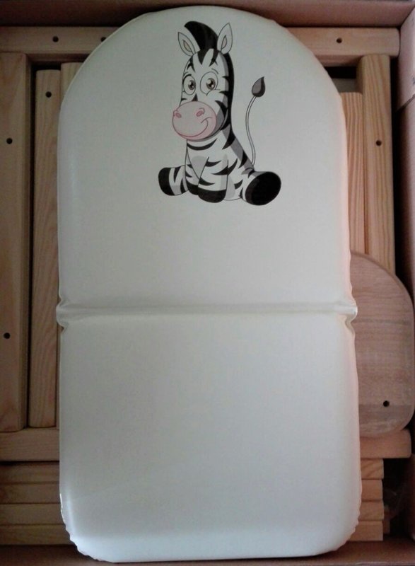 Bocian Bobas barošanas krēsliņš-transformeris - nekrāsots (M)