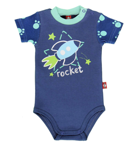 Bodijs ar īsām piedurknēm: izmērs: 68, 74