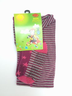 Bērnu zeķubikses ar ABS pārklājumu 74 izm.