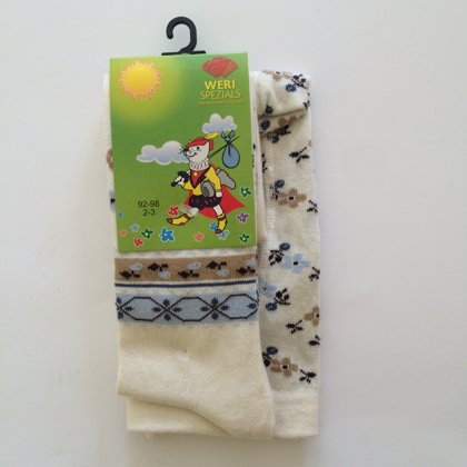 Bērnu zeķubikses ar dizainu 92-98 izm.