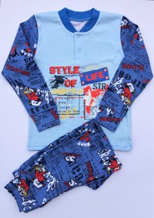 Pidžamma puikām: 116 izmērs