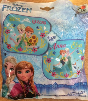 Automašīnas saulessargs komplekts: 2gb. "Frozen"