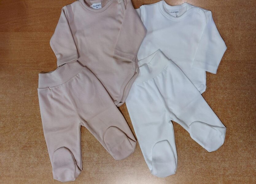 JAUNUMS! Kokvilnas komplekti 56/62/68